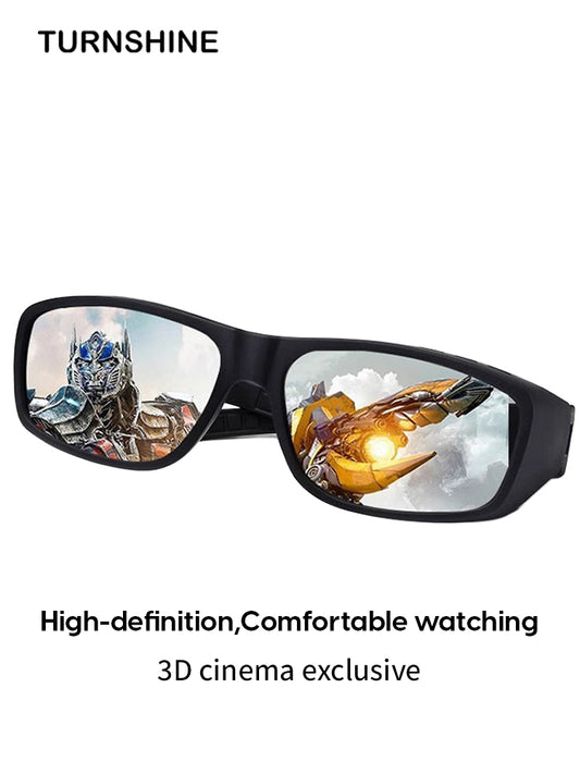 Polarized Passive 3D Glasses Compatible with RealD