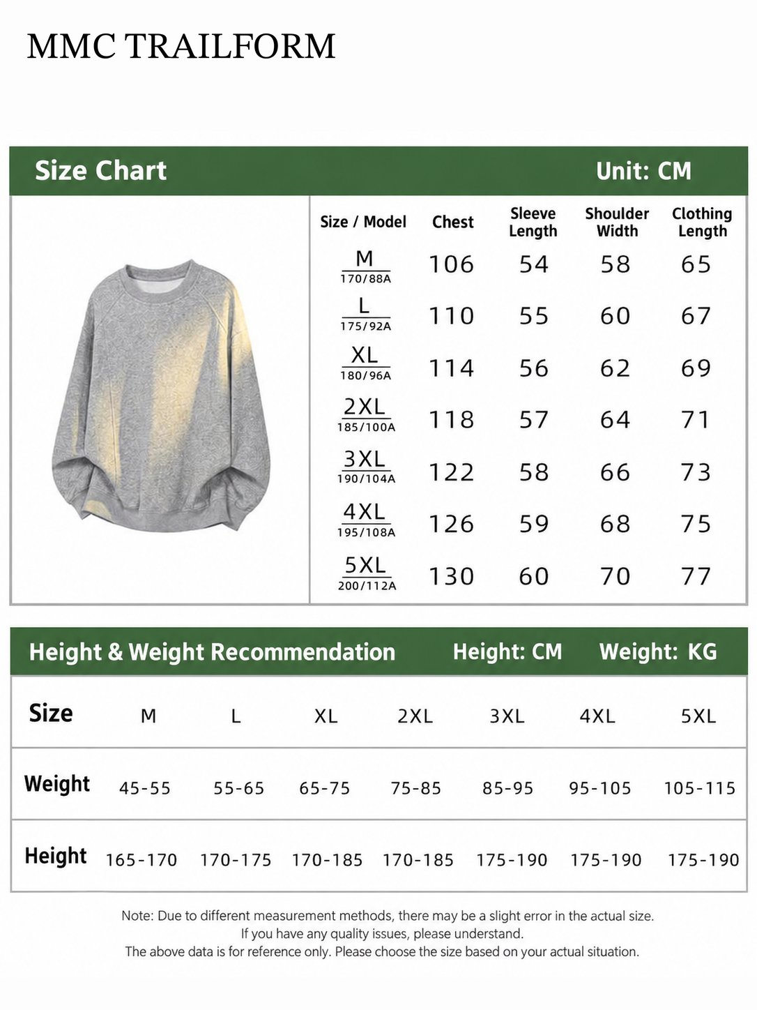 Men's Relaxed Contrast Panel Crewneck Sweatshirt