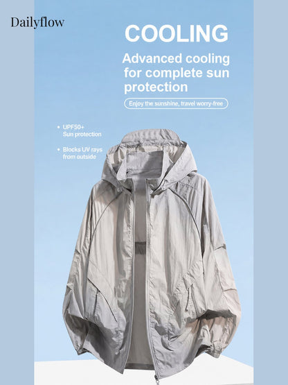 Lightweight Quick-Dry Hooded Sun Jacket