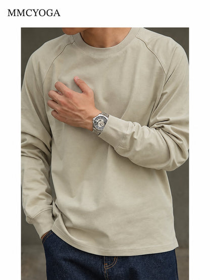 Men's Vintage Raglan Long Sleeve T-Shirt