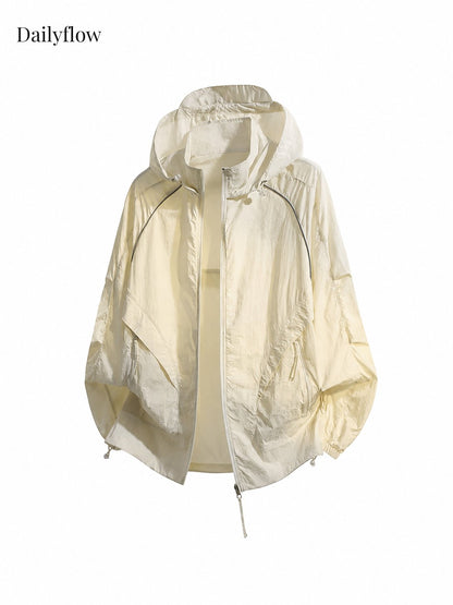 Lightweight Quick-Dry Hooded Sun Jacket