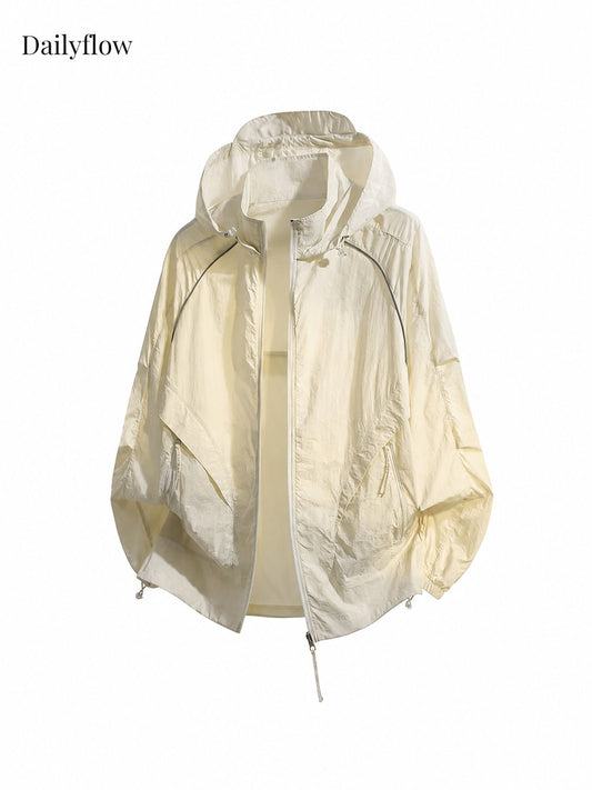 Lightweight Quick-Dry Hooded Sun Jacket