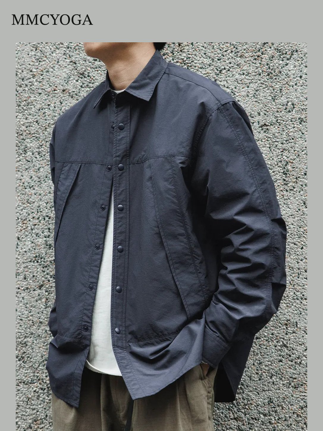 Men's Relaxed Utility Overshirt