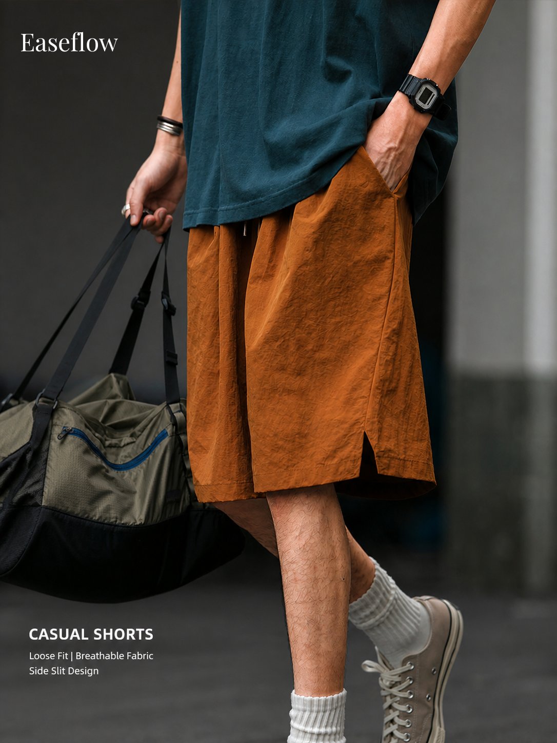 Men's Lightweight Quick-Dry Outdoor Shorts