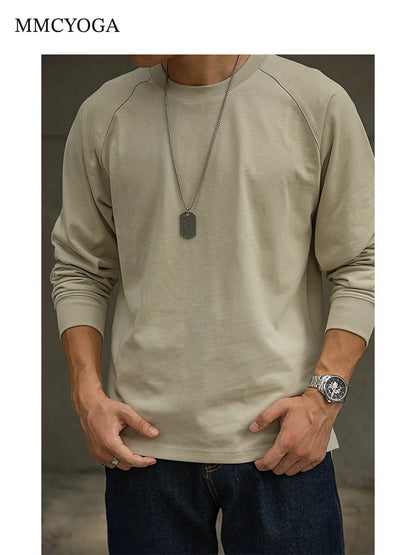 Men's Vintage Raglan Long Sleeve T-Shirt