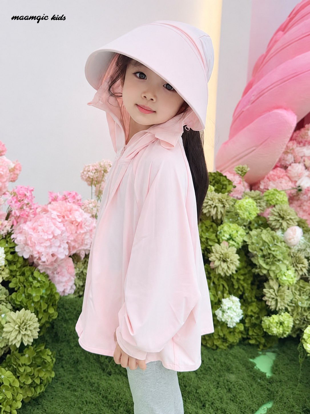 Kids Lightweight Hooded Sun Jacket