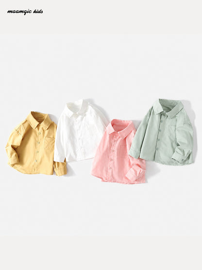Kids Casual Button-Up Shirt