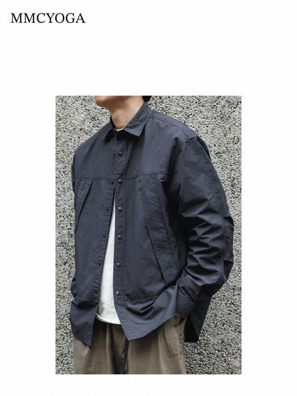 Men's Relaxed Utility Overshirt