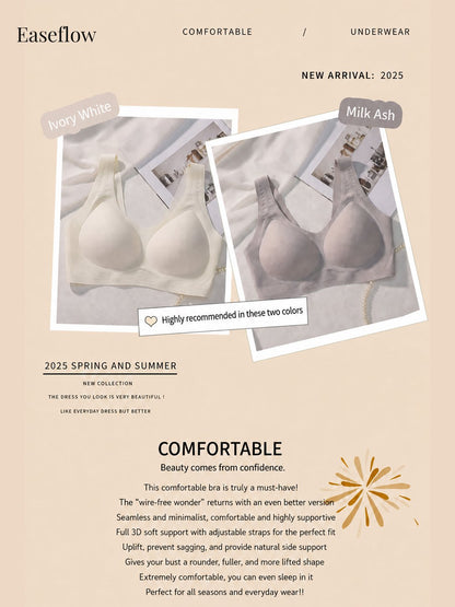 Women's Seamless Fixed-Cup Everyday Bra