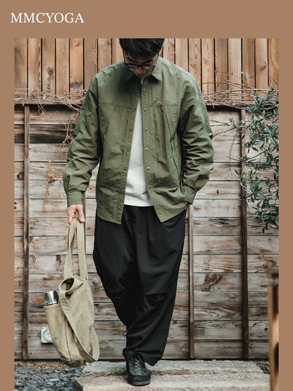 Men's Relaxed Utility Overshirt