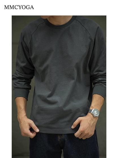 Men's Vintage Raglan Long Sleeve T-Shirt