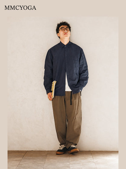 Men's Relaxed Utility Overshirt