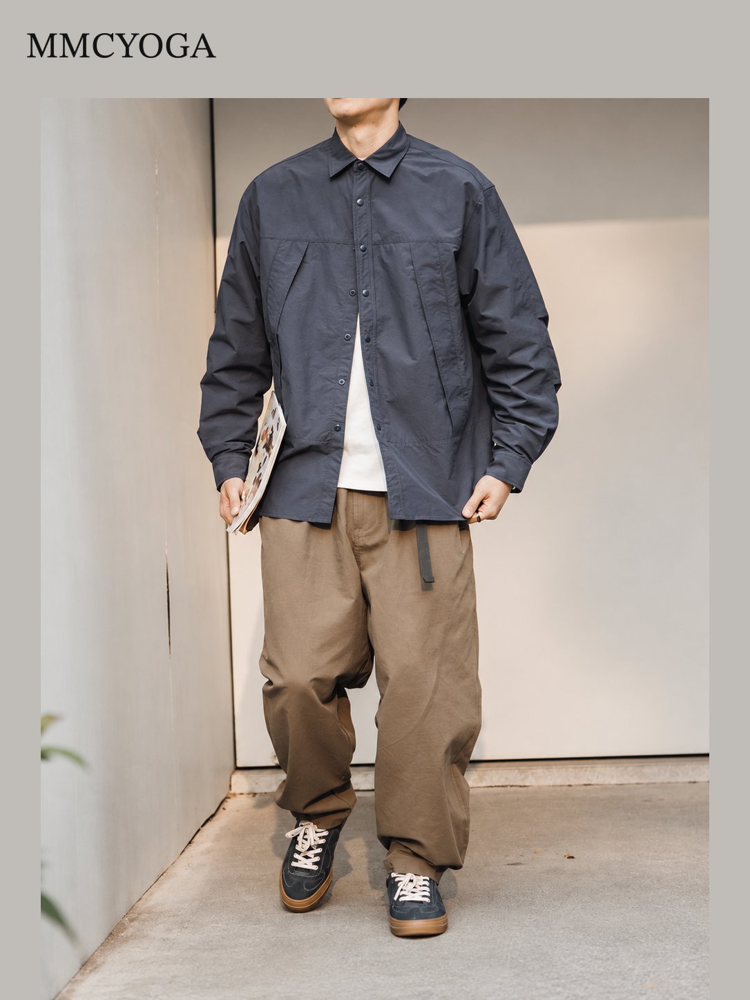 Men's Relaxed Utility Overshirt