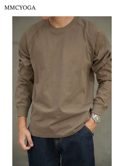 Men's Vintage Raglan Long Sleeve T-Shirt