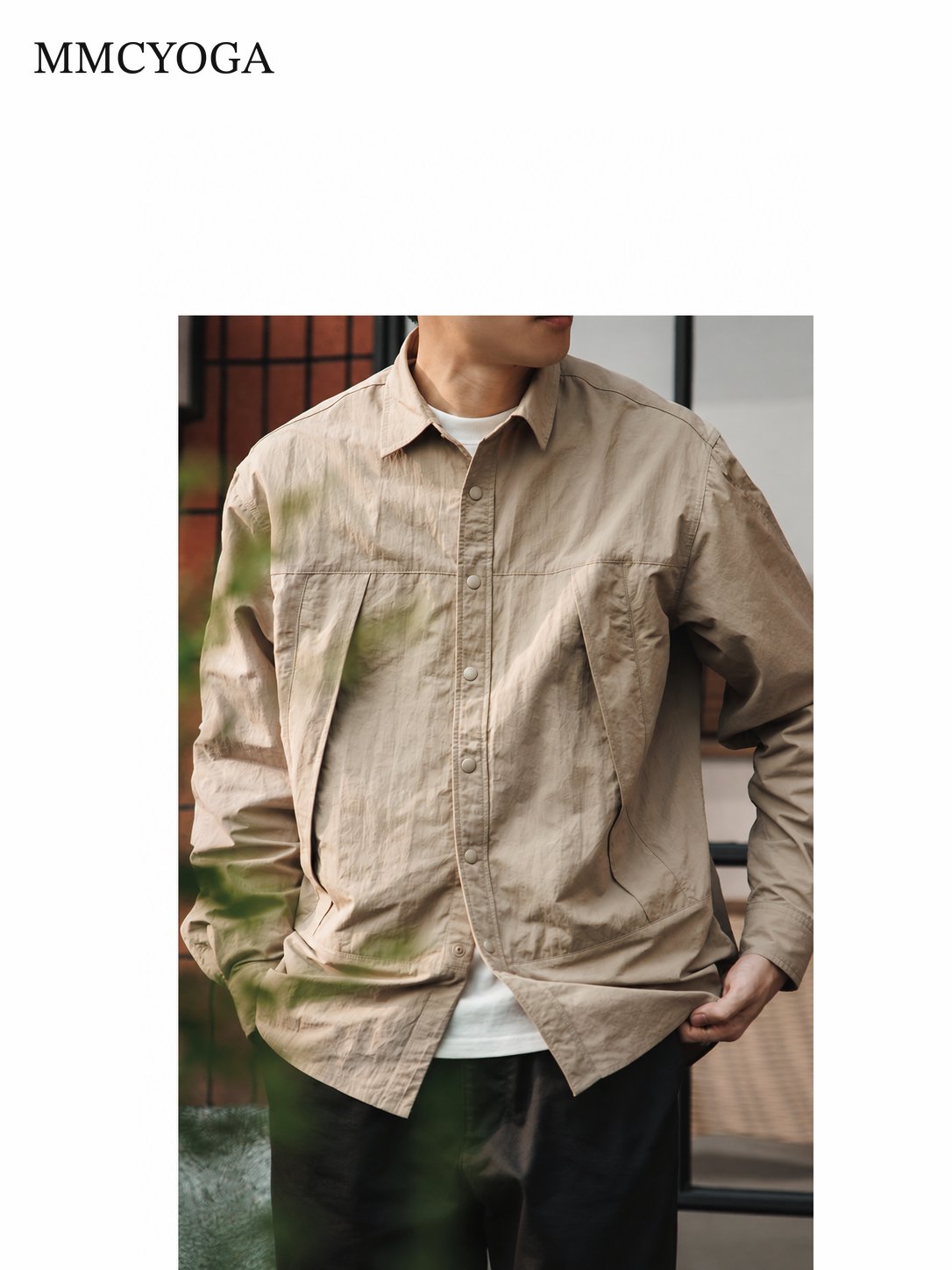 Men's Relaxed Utility Overshirt