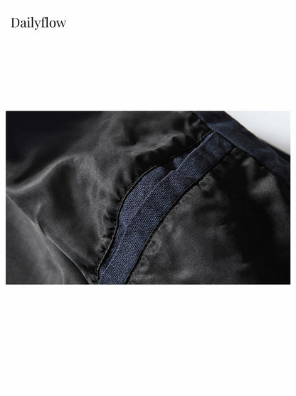 Men's Vintage Contrast-Collar Work Jacket