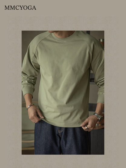 Men's Vintage Raglan Long Sleeve T-Shirt