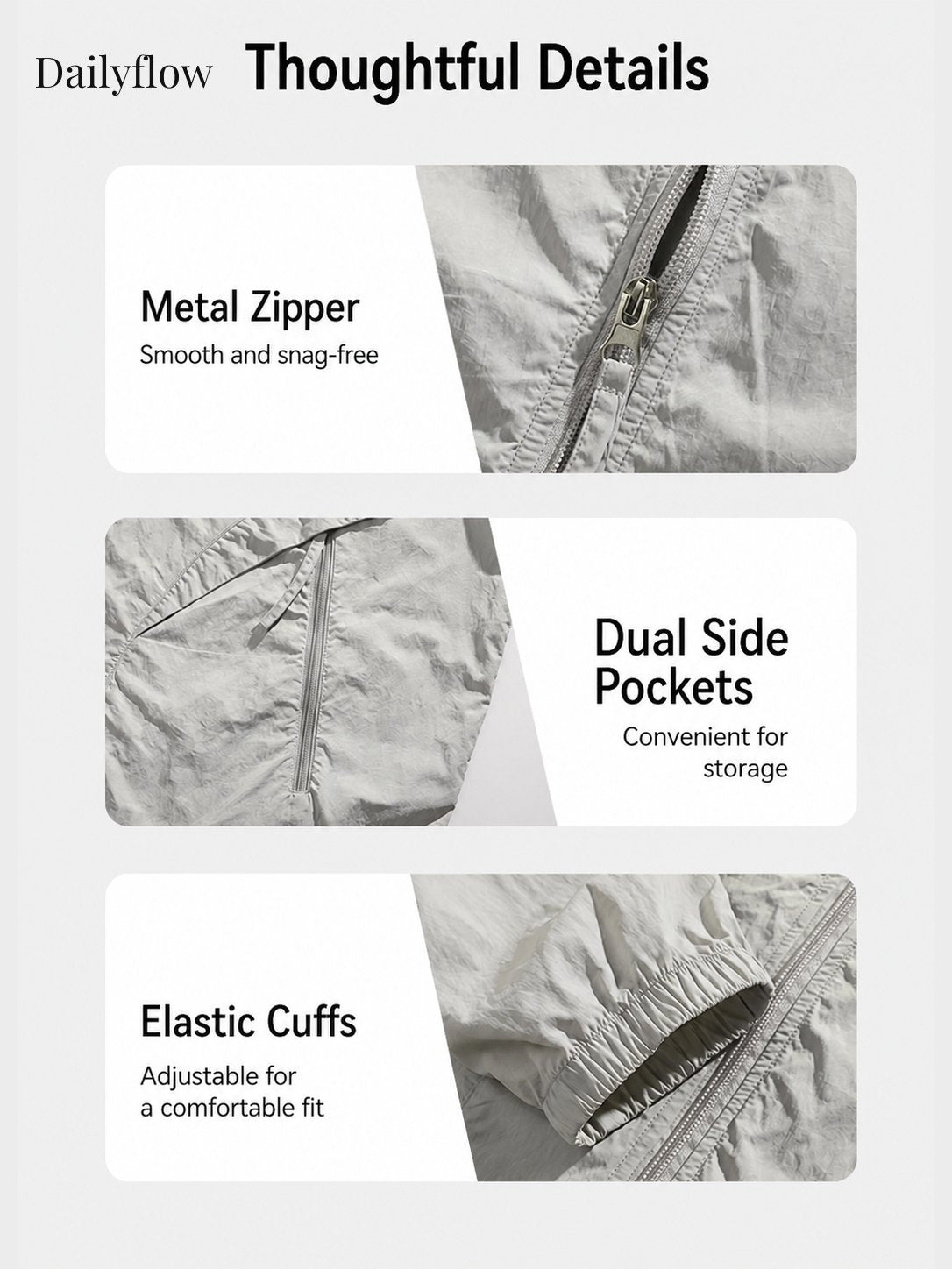 Lightweight Quick-Dry Hooded Sun Jacket