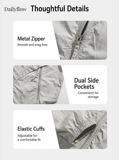 Lightweight Quick-Dry Hooded Sun Jacket