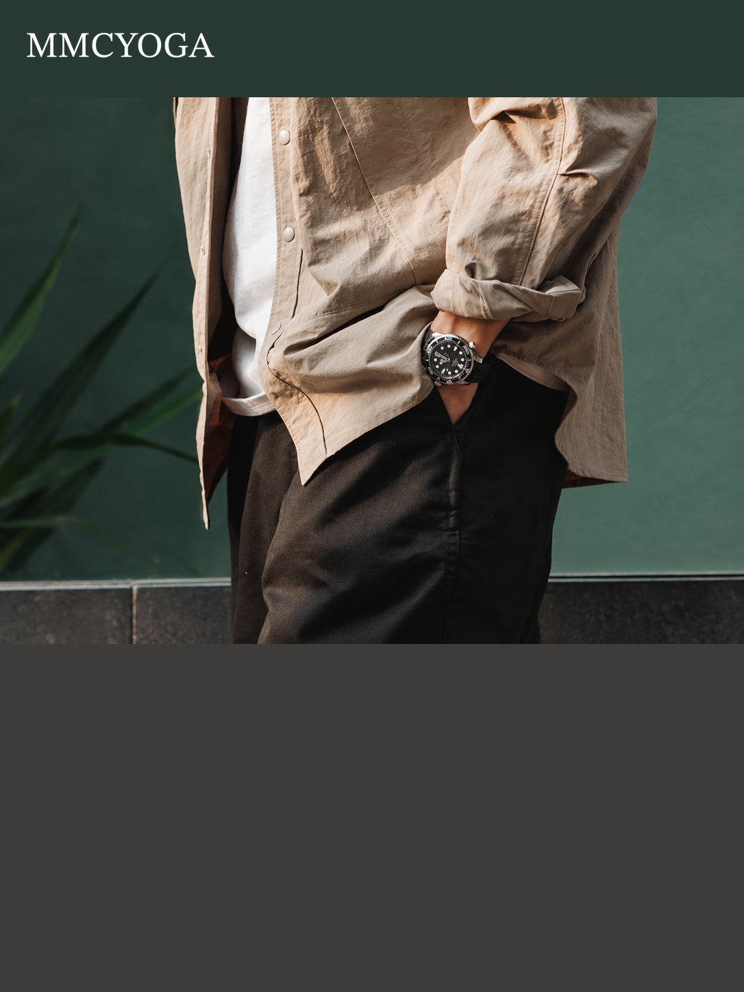 Men's Relaxed Utility Overshirt