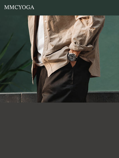 Men's Relaxed Utility Overshirt