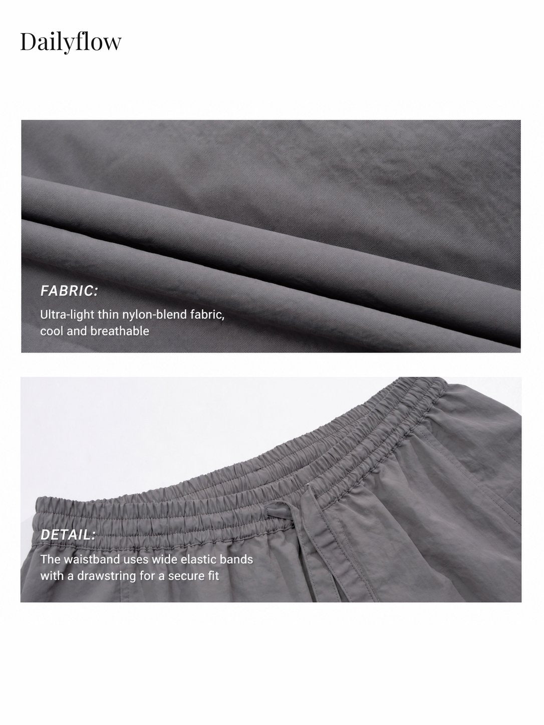 Men's Lightweight Quick-Dry Casual Shorts
