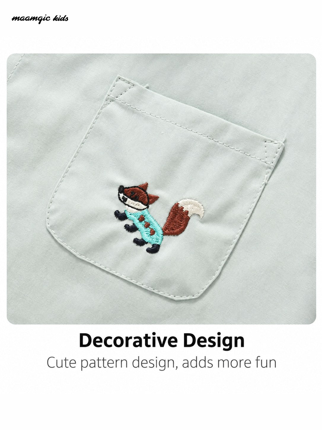 Kids Casual Button-Up Shirt