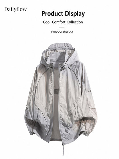 Lightweight Quick-Dry Hooded Sun Jacket