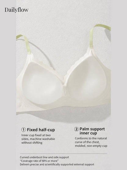 Floral Seamless Light-Support Bra
