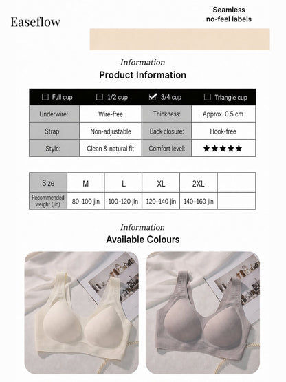 Women's Seamless Fixed-Cup Everyday Bra
