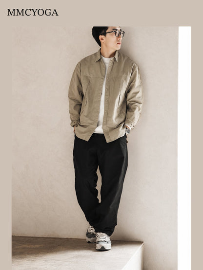 Men's Relaxed Utility Overshirt