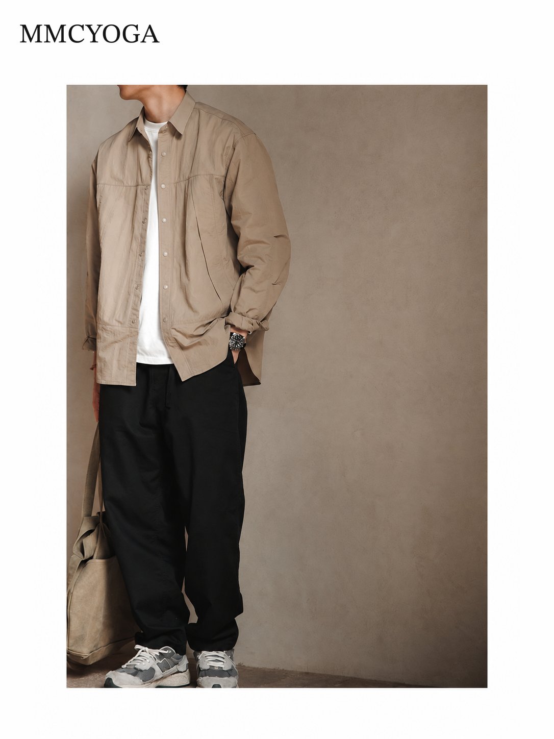 Men's Relaxed Utility Overshirt