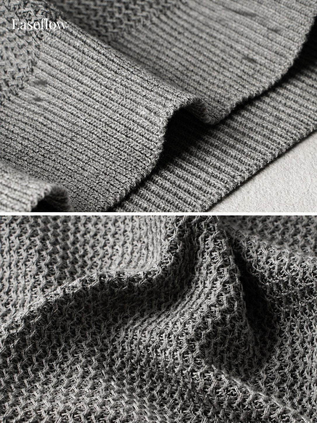 Men's Breathable Linen-Blend Henley Shirt