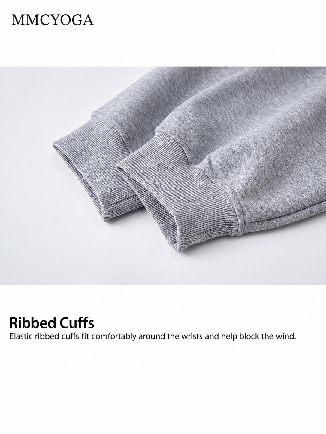 Men's Contrast Zip-Up Oversized Hoodie