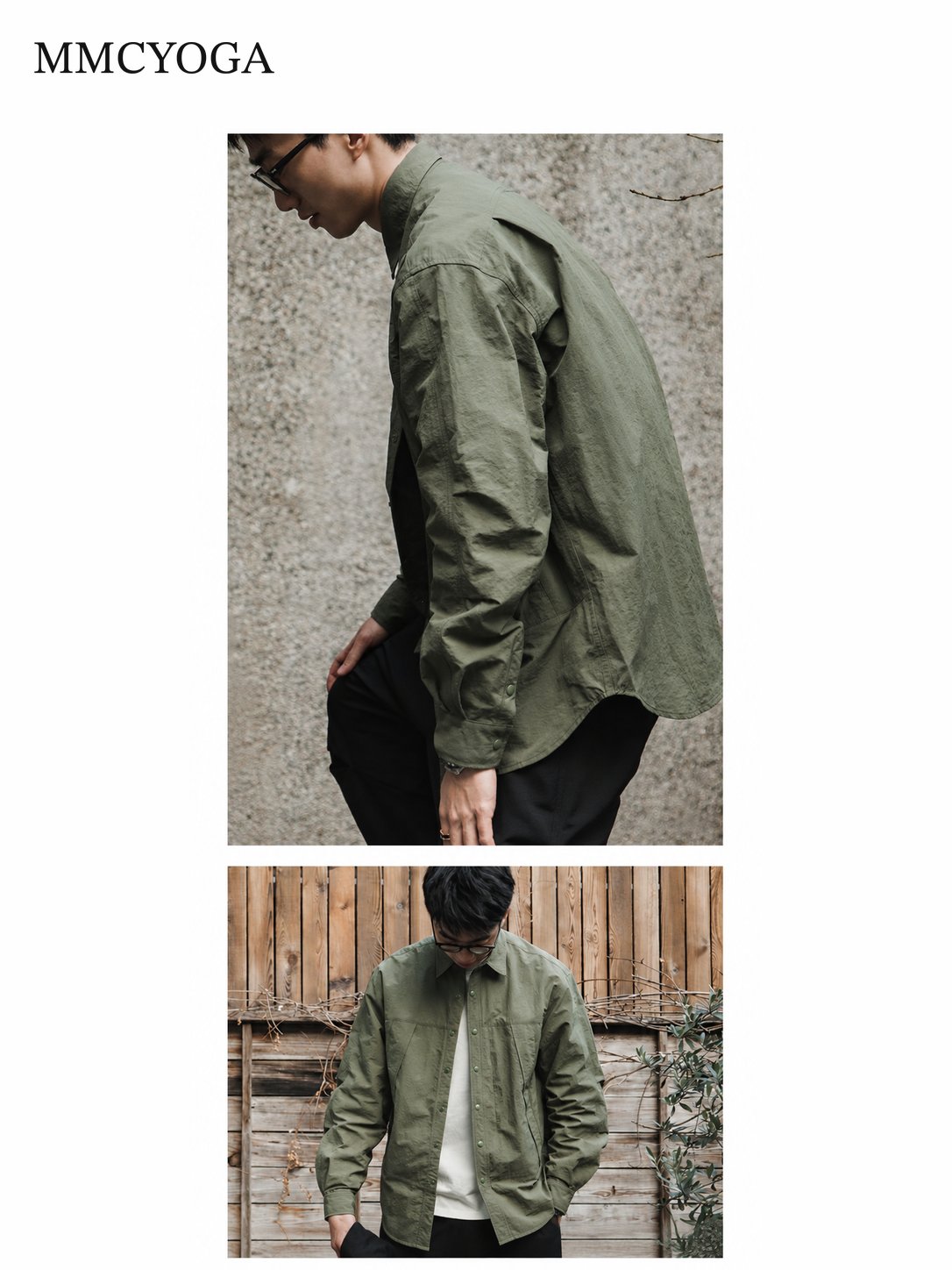 Men's Relaxed Utility Overshirt