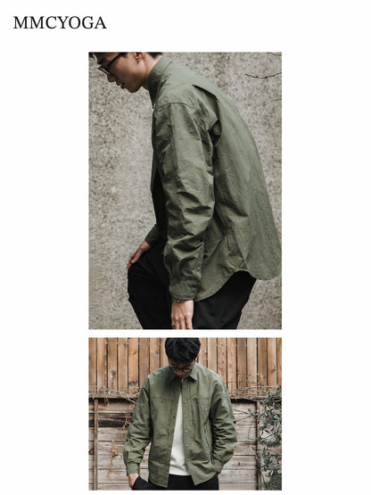 Men's Relaxed Utility Overshirt