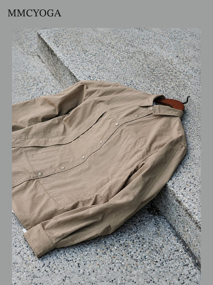Men's Relaxed Utility Overshirt