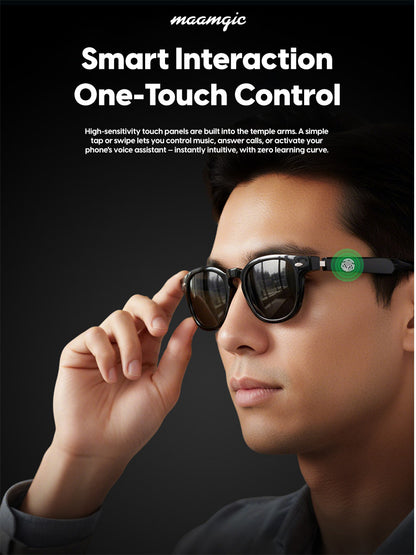 VoxFrame Pro AI Glasses – Translate, Listen, Connect