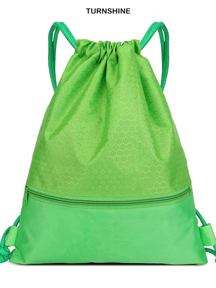 Water-Resistant Drawstring Backpack