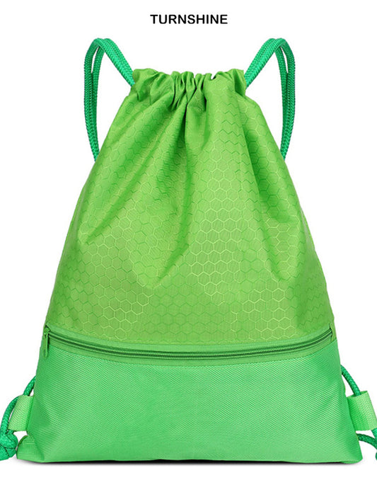Water-Resistant Drawstring Backpack