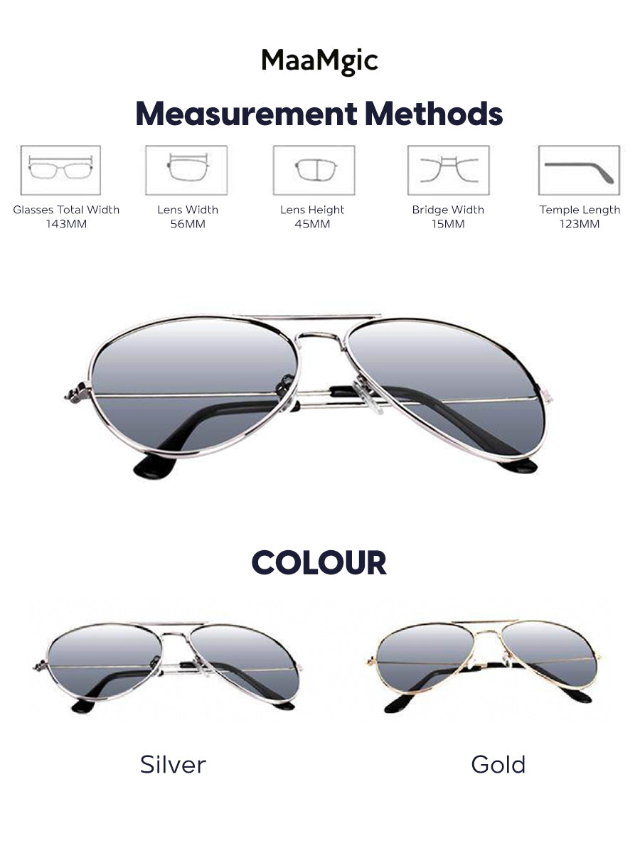CinemaPro 3D Glasses - Premium Metal Frame with HD Lenses