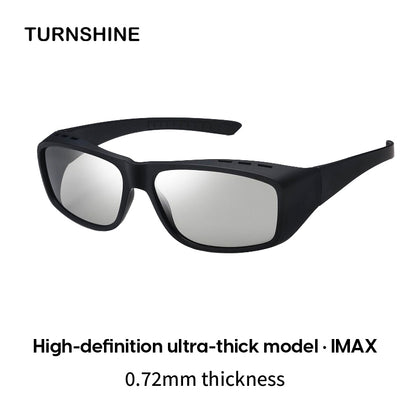 Polarized Passive 3D Glasses Compatible with RealD