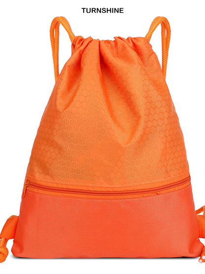 Water-Resistant Drawstring Backpack