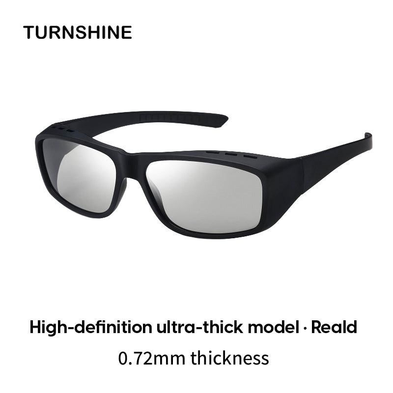 Polarized Passive 3D Glasses Compatible with RealD