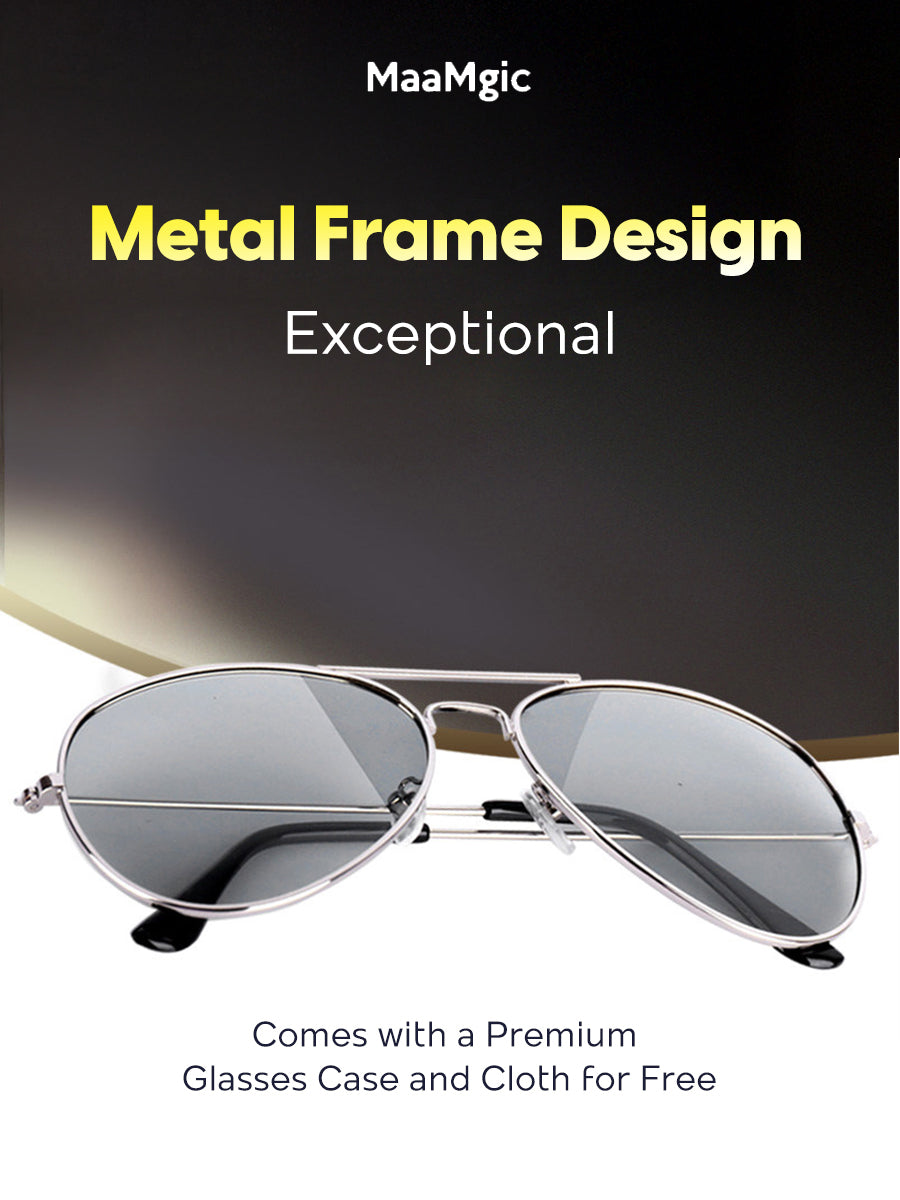 CinemaPro 3D Glasses - Premium Metal Frame with HD Lenses