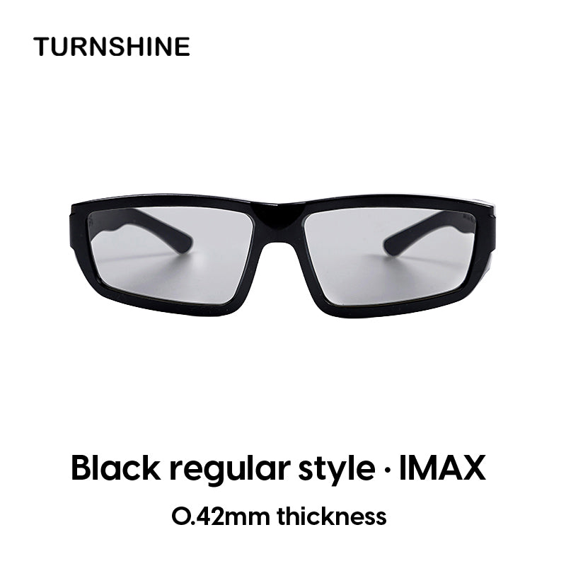 Polarized Passive 3D Glasses Compatible with RealD