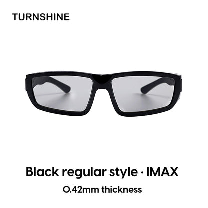 Polarized Passive 3D Glasses Compatible with RealD