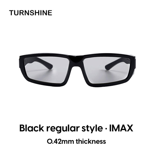 Polarized Passive 3D Glasses Compatible with RealD
