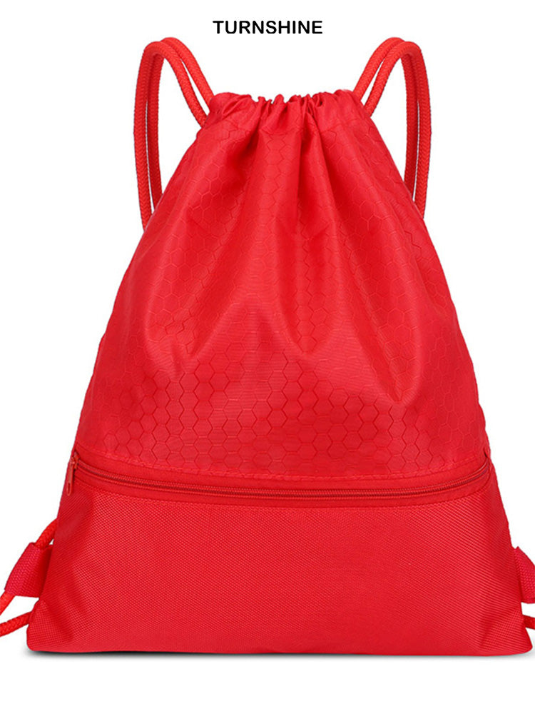 Water-Resistant Drawstring Backpack