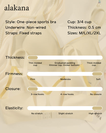 Women's Seamless Support Bra
